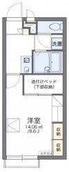 レオパレス蘭の間取り画像