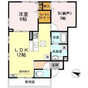 プランドール東原Ⅱの間取り画像