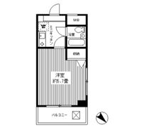 シャルム白楽の間取り画像