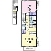 アビタシオンAの間取り画像