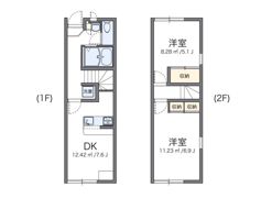 レオパレス柳戸の間取り画像