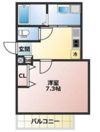 ALEGRIA高速長田の間取り画像