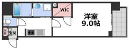 プレサンス堺筋本町駅前の間取り画像