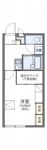 レオパレスエクセランの間取り画像