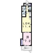メゾン中田出井の間取り画像