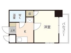 ダイアパレス比治山パークサイドの間取り画像