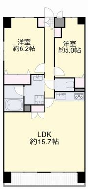 ル・サンク西市の間取り画像