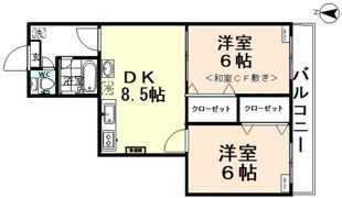 ジョイナス八尾の間取り画像