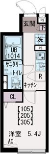 イクシオ榎町の間取り画像