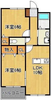 プレアール感田の間取り画像