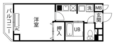 SANKOセレブコートの間取り画像