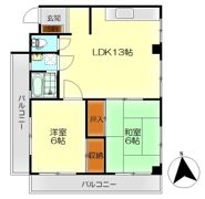 タートルズビルの間取り画像