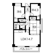 千里パノラマハイツIIの間取り画像