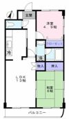 エクセルシアの間取り画像