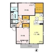 フレシール Bの間取り画像