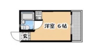クインズコート緑橋の間取り画像