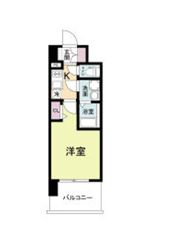 レジュールアッシュ桜宮リバーコートの間取り画像