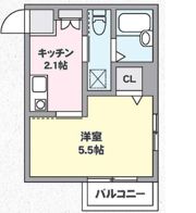 ホワイトファンの間取り画像
