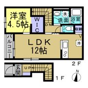 リーブルファイン新舞子Ⅱの間取り画像