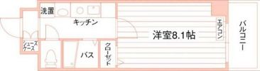 ルラシオン阿由知通の間取り画像