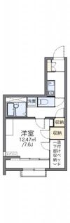 レオパレスセントラル誉田の間取り画像