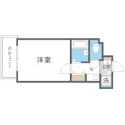 プレサンス難波WESTの間取り画像
