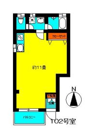 グリーンパレスの間取り画像