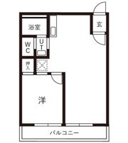 松栄畷ハイツの間取り画像