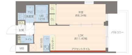 プレジオ城東の間取り画像