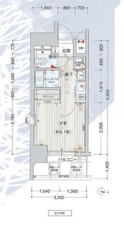 プレサンス梅田EASTの間取り画像