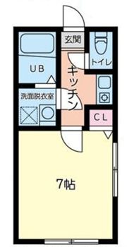 ベルガーデンの間取り画像