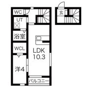 シャルマンヴィラ吉岡の間取り画像