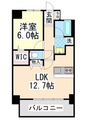 パルテール甲南山手の間取り画像