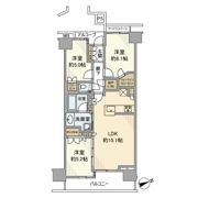 プラウド港北センター北の間取り画像