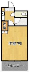 ウエストヒルの間取り画像