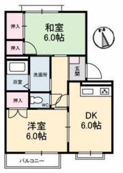 フローラル新庄 B棟の間取り画像