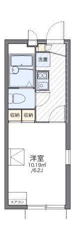レオパレス渚西の間取り画像