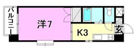 αーNEXT山越の間取り画像
