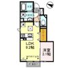 グランドゥール東森田の間取り画像