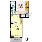 D-ROOM KUBOTA Ⅱの間取り画像