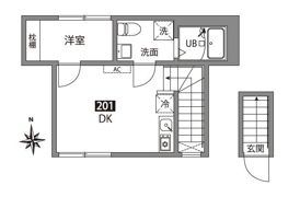 アネックスお花茶屋の間取り画像