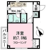 ウエストボートの間取り画像