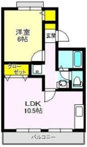 吉井レジデンスの間取り画像