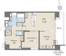 S-RESIDENCE天満橋arの間取り画像