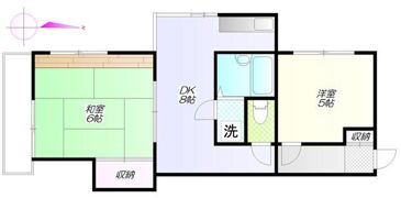 等々力フラワーガーデンの間取り画像