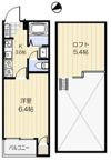 レスポワール東府中の間取り画像
