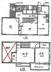 下今池住宅の間取り画像