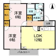 ヴィレッジコートの間取り画像