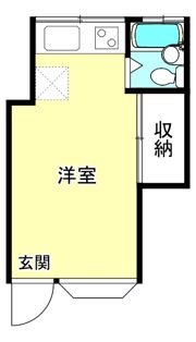 吉水ハイツの間取り画像