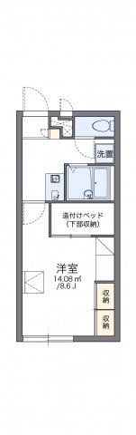 レオパレススプリングの間取り画像